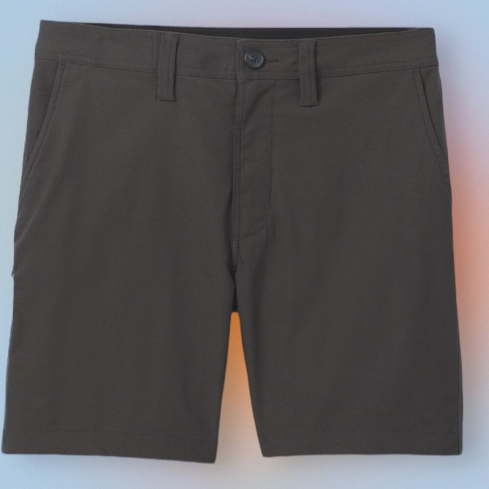 prAna FISHING Men’s 36 Dark Iron Gray Five Pocket Shorts